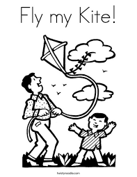 You can print or color them online at getdrawings.com for absolutely free. Fly My Kite Coloring Page Twisty Noodle