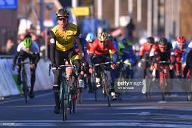 kbk18 70th kuurne brussels kuurne 2018 arrival sprint dylan groenewegen of the netherlands celebration kuurne brussel kuurne 200 1km k b k b 写真