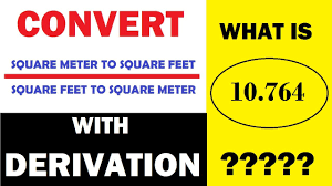 How To Convert Square Meter M2 To Square Feet Ft2 With Derivation Learning Technology Youtube 1 square feet = 0.09290304 square meters using the online calculator for metric conversions. how to convert square meter m2 to square feet ft2 with derivation learning technology