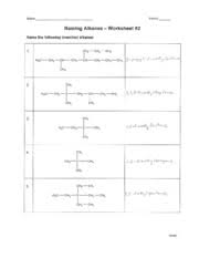 Name the following branched alkanes Naming Alkanes Worksheet 2 Answers Pdf Period Name Naming Alkanes Worksheet 2 Nam The Following Branched Alkanes 1 H C Ch 1 Ch Ch Ch2 Ch2 Ch3 Ch Ch2 Course Hero