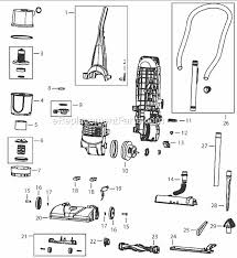Manual Bissell Powerforce Helix Parts Diagram Bissell Powerforce Helix Bagless Upright 12b1 Ereplacementparts Com