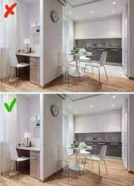 Before you head for the exit, consider that small can be beautiful. 10 Space Saving Ideas That Can Transform Your Small Apartment Small Apartment Kitchen Apartment Interior Design Interior Design Kitchen Contemporary