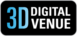 3d digital venue mobile media content