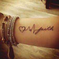 #love tattoo #woman & man. Faith Hope Love Tattoos 45 Perfectly Cute Tattoos With Best Placement