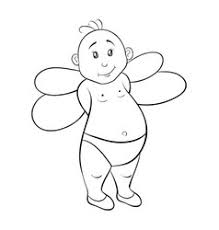 Angel coloring pages are fun for kids and adults to color. Angel Wing Coloring Page Vector Images Over 140