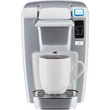 Simple touch buttons make your brewing. Keurig K Mini Coffee Maker Single Serve K Cup Pod K15 Brewer Platinum Walmart Com Single Coffee Maker Pod Coffee Makers Single Serve Coffee Makers