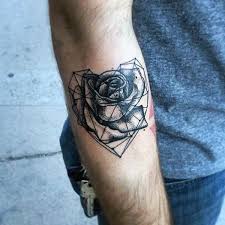 50 Geometric Heart Tattoo Designs For Men Symmetrical Ideas Geometric Heart Tattoo Heart Tattoo Tattoo Designs Men