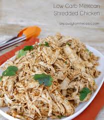 Chicken crockpot recipes video series. Low Carb Mexican Shredded Chicken Step Away From The Carbs