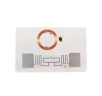 High Quality Dual Frequency RFID Card EM TK4100 and UHF ...