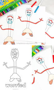 Forky coloring pages free printable. Toy Story 4 Forky Coloring Pages For Kids Coloring Pages For Kids Toy Story Printable Coloring Pages