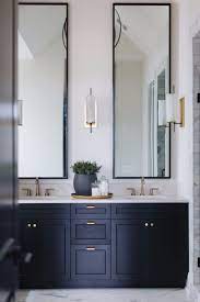 49 Fancy Bathroom Mirror Ideas For Your Bathroom Cluedecor Bathroom Mirror Design Bathroom Mirror Frame Bathroom Mirror