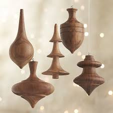 Turned Wood Ornaments Will Give Your Tree Mid Century Style Wood Christmas Decorations Wood Turning Lathe Wood Turning Projects