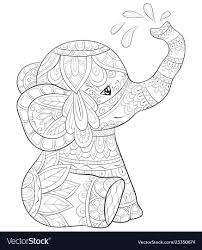 Free printable elephant coloring pages. Pictures For Coloring For Adults Elephant Peepsburgh