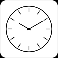 simple clock clipart - Clip Art Library