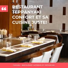 Nouveau Restaurant Japonais Et Teppanyaki Avec Une Belle Decouverte Le Cuisinier Prepare Devant Vous Votre Pl Cuisine Asiatique Restaurant Japonais Cuisinier