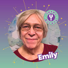 Drop a thank-you in the comments to Emily Newberry, one of our monthly  supporters dedicated to a world of intersex joy + justice! Emily shares, “I  am an 80 plus year old