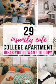 51 super ideas for apartment small bedroom style. Pinterest College Apartment Room Ideas Decoomo