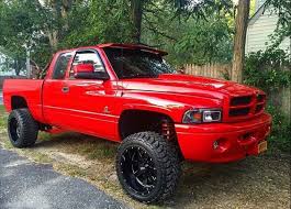 Image result for Red 2000 2007 Dodge Truck