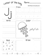 letter j preschool printables preschool mom