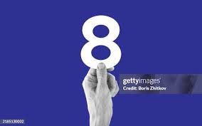 203 Number 8 With Finger Stock Photos, High-Res Pictures, and Images -  Getty Images