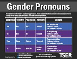Gender Pronouns Trans Student Educational Resources
