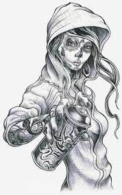 Free Printable Tattoo Stencils Day Of The Dead Tattoo Stencils Graffiti Madchen Tattoo Girls Tattoo Schablonen