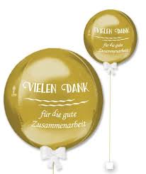 Bubble Ballonkugel Orbz Mitarbeiter Kollege Kunde Vielen Dank Fur Die Gute Zusammenarbeit Personalisiert Beschriftet Firm Kundengeschenke Geschenke Verschenken