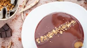 Comme Un Snickers Entremets Chocolat Cacahuete Sucre D Orge Et Pain D Epices