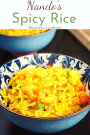 Nando S Portuguese Spicy Rice Recipe Nando S Recipes Spicy Rice Nandos Chicken Recipe