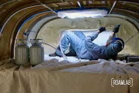 Best price diy spray foam insulation kit reviews (updated list) 1. Insulating A Truck Camper With Closed Cell Spray Foam Interior Truck Camper Renovation Roam Lab