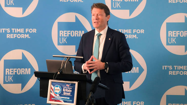 Nigel Farage still 'assessing' what role he will play in general election,  says Reform UK leader Richard Tice | Politics News | Sky News