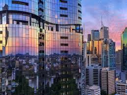 How Spectacular Is This Winter Sunset Reflecting Off 140 Alice Street In The Heart Of The Brisbane Cbd This Building Is Named Winter Sunset Building Brisbane