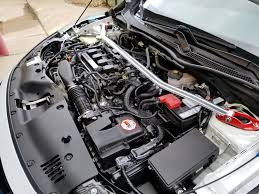 2017 Honda Civic Hatchback Sport 6spd Sirimoto Strut Bar Installation Honda Civic Hondacivic Hondalife H Civic Hatchback Honda Civic Hatchback Honda Civic