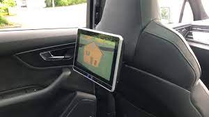 Touchscreen Tablet Style Rear Seat Entertainment System Youtube