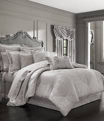 J Queen New York La Scala Silver Comforter Set Dillard S In 2021 Luxury Comforter Sets Comforter Sets Bed Linens Luxury
