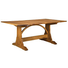 Bradbury Trestle Extension Table Wooden Trestle Table Dining Table Dining Room Table