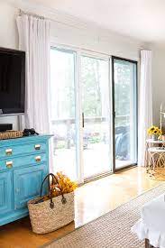 Feb 15, 2021 · you can't go wrong with a crisp white sliding door window treatment. How To Make Extra Wide Drapes For Sliding Glass Doors Sliding Glass Door Window Treatments Sliding Glass Door Coverings Sliding Glass Door Curtains