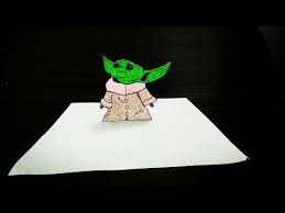 How To Draw Baby Yoda Step By Step From Star Wars Star Wars 3d Drawing Youtube Baby Drawing 3d Drawings Drawings