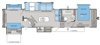 Providing exceptional results for more than a decade. 2015 Eagle Premier 375bhfs Floorplan Travel Trailer Floor Plans Rv Floor Plans Travel Trailer