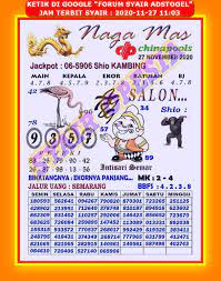 1 New Message Kode Syair Sydney 27 November 2020 Forum Syair Togel Hongkong Singapura Sydney