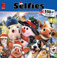 Ceaco puzzles 1000 piece jigsaw (2 pack) stamps :car and art. Contemporary Puzzles Puzzles Selfies Cow 300 Piece Jigsaw Puzzle Ceaco 24 X18