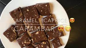 كيفية صنع الكابريس في البيت recette de carambar caprice caramel youtube food desserts brownie
