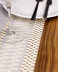 Tafelloper Organisch biologisch katoen Regina Runner 35x145cm Eettafelkleed  (grijs)