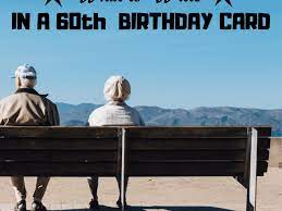Best wishes on your 60th birthday! 60th Birthday Card Messages Wishes Sayings And Poems Holidappy