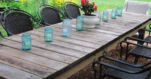 The Old White House 1 Dock 4x4 Fabulous Table Outdoor Farm Table Outdoor Farmhouse Table Diy Patio Furniture