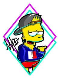 Bart Chill Vibes The Simpsons Papel De Parede Hippie Desenhos De Graffiti Desenho Dos Simpsons