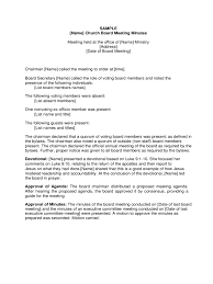 What better way to structure a devotional than to present a bible verse, an example of how it has been lived out, and then a way to apply it? Sample Church Board Meeting Minutes Free Download