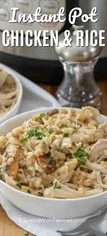 Instant Pot Chicken And Rice Is Incredibly Delicious And Ready In Well An Instant Pot Dinner Recipes Instant Pot Recipes Chicken Easy Instant Pot Recipes