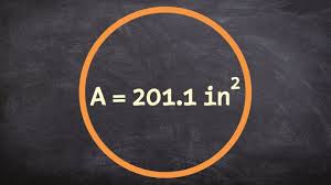 Given The Area Of A Circle Find The Radius Youtube