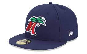 New Era Fort Myers Miracle 59fifty Cap Navy In 2021 New Era New Era Cap Cap